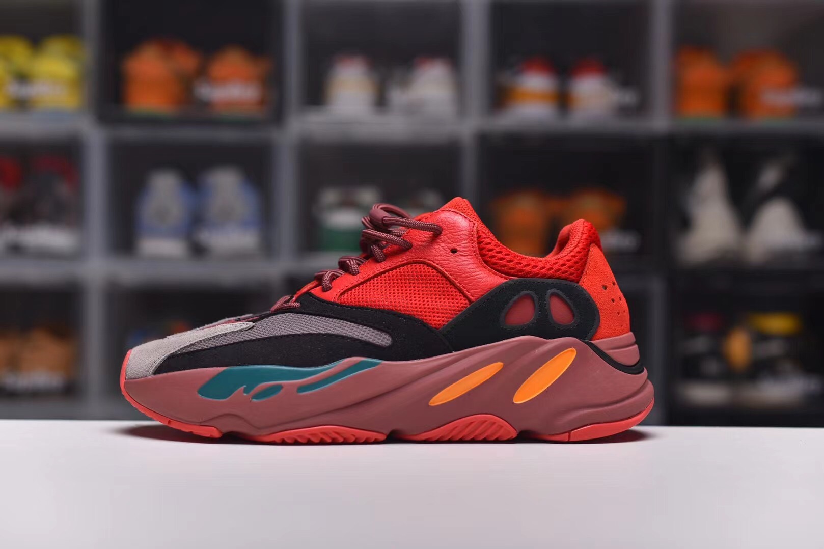 Yeezy Boost 700 Hi-Red Red HQ6979